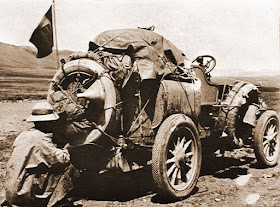 Fotografías de las primeras carreras de automóviles