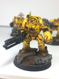 Imperial Fists Assault Cannon Terminator
