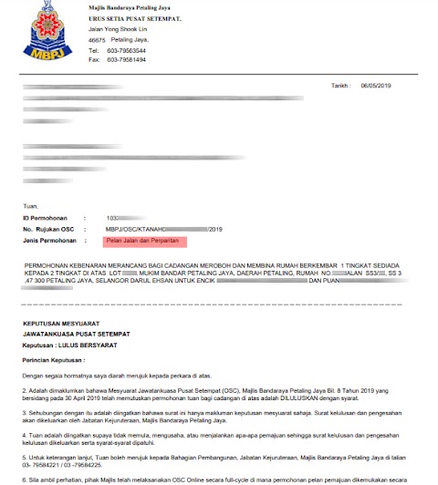 charges for surat akuan 2019