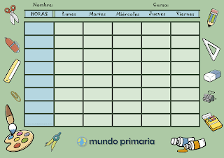 horario escolar de calidad de pintura