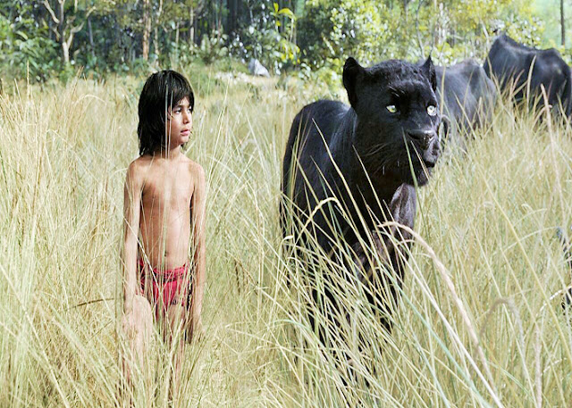Cậu bé Mowgli và chú báo đen