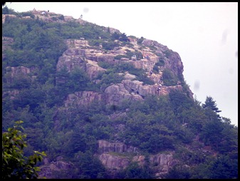 21c - post 14 to post 10 view of South Bubble Mtn Summit and Climb
