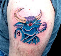 Zodiak Tattoos Gallery - Taurus Tattoo