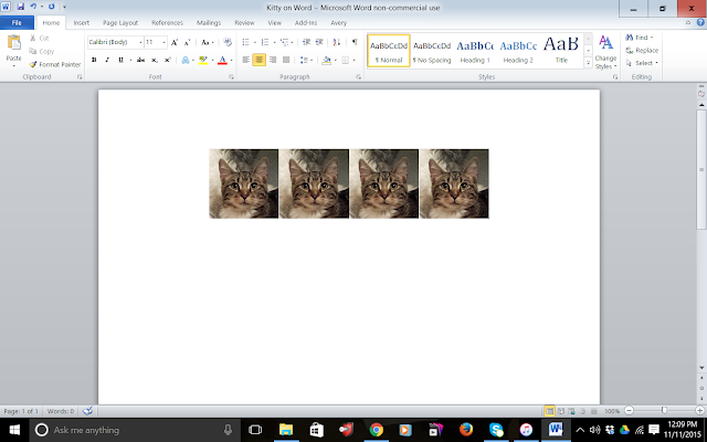 Multiple copies of kitty image