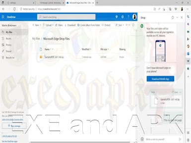 Microsoft Edge Drop يمكن نقل الملفات بين جميع مثيلات Edge على جميع الأجهزة