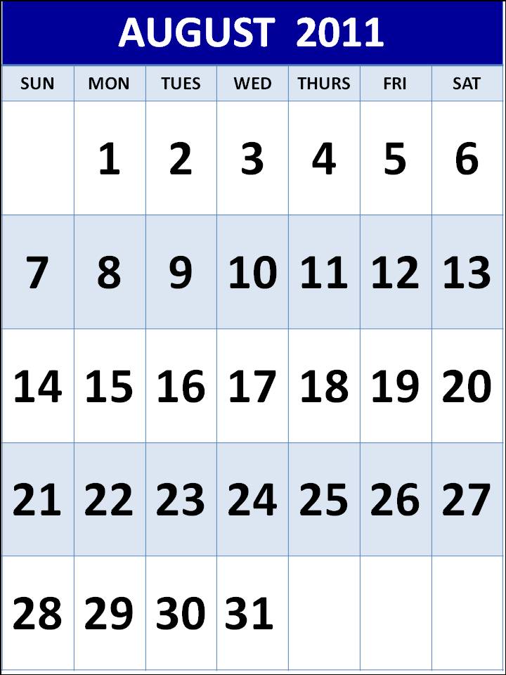 august calendar 2011 printable. girlfriend august calendar 2011 printable august calendar 2011 printable.