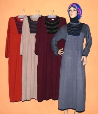  Gamis Santai GKM4597 Grosir Baju Muslim Murah Tanah Abang