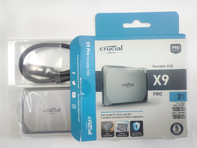 Crucial portable ssd x9 pro 2tb 開箱評測 - 安全快速地存取數據