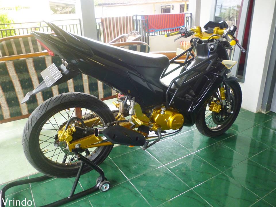 Modifikasi Supra X 125 Road Race by Vrindo