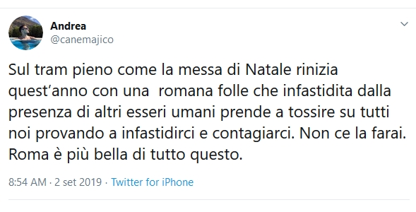 Situazione trasporto pubblico Roma martedì 3 settembre