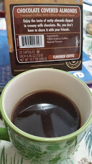 Chocolate Covered Almond flavored coffee 