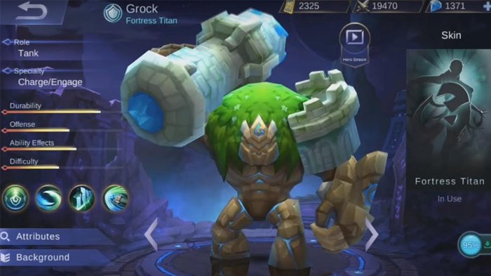 Heroes New Tank Best Mobile Legends Grock Everything