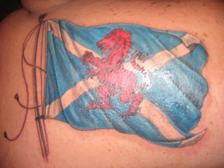 Scottish Tattoos - Designs and Ideas : The national symbol of  Scotland is thistle; the saint patron of55555