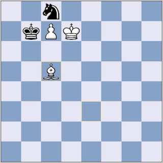Bishop vs Knight chess ending