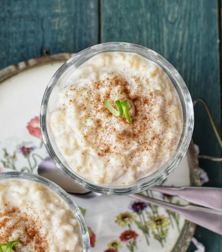 Arroz integral con leche, dulce tradicional venezolano