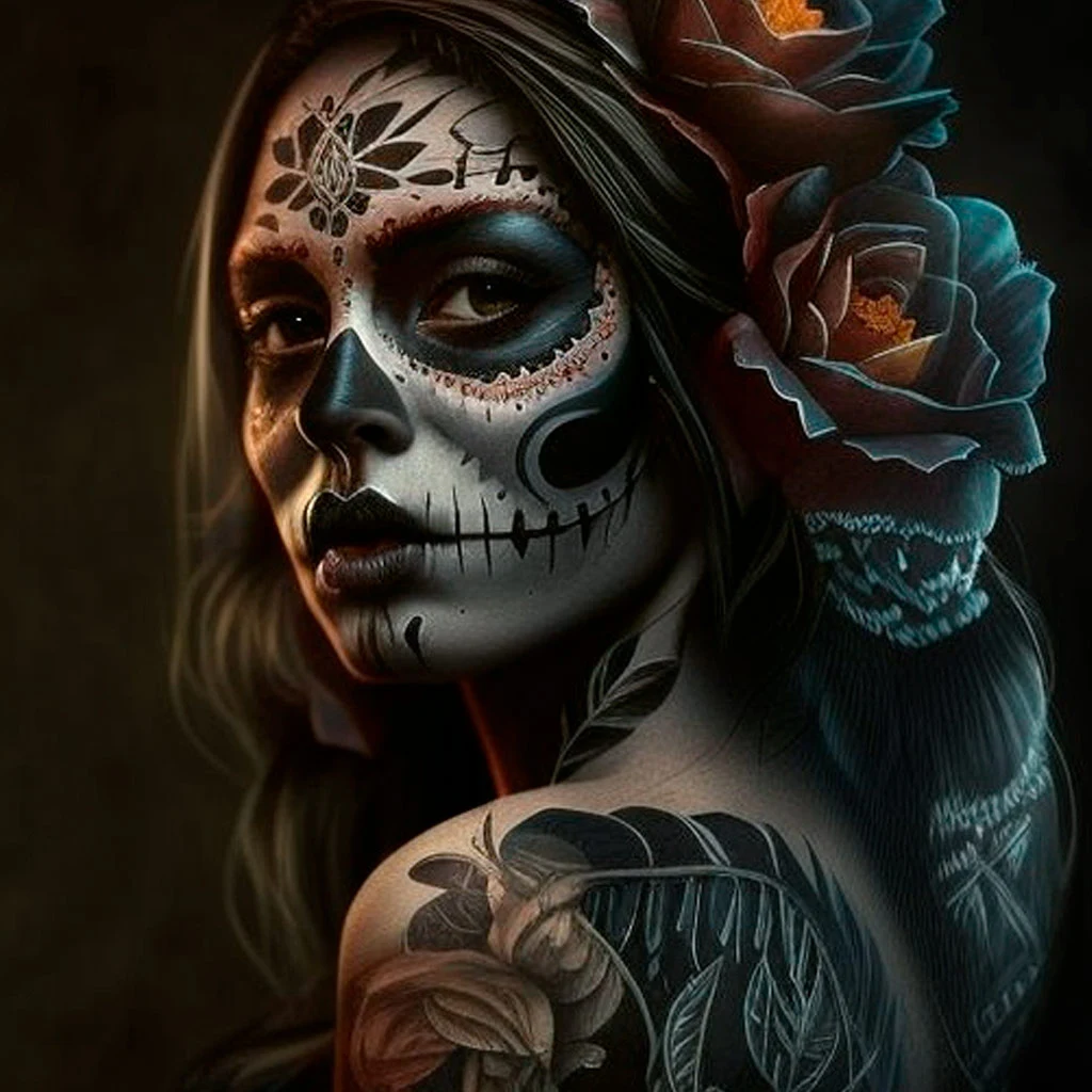 Tatuajes de Catrinas Mexicanas