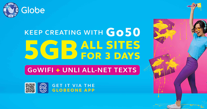 Globe Go Promos Data Promos From Globeone Go50 Go90 Go1 Go140 Pinoytechsaga