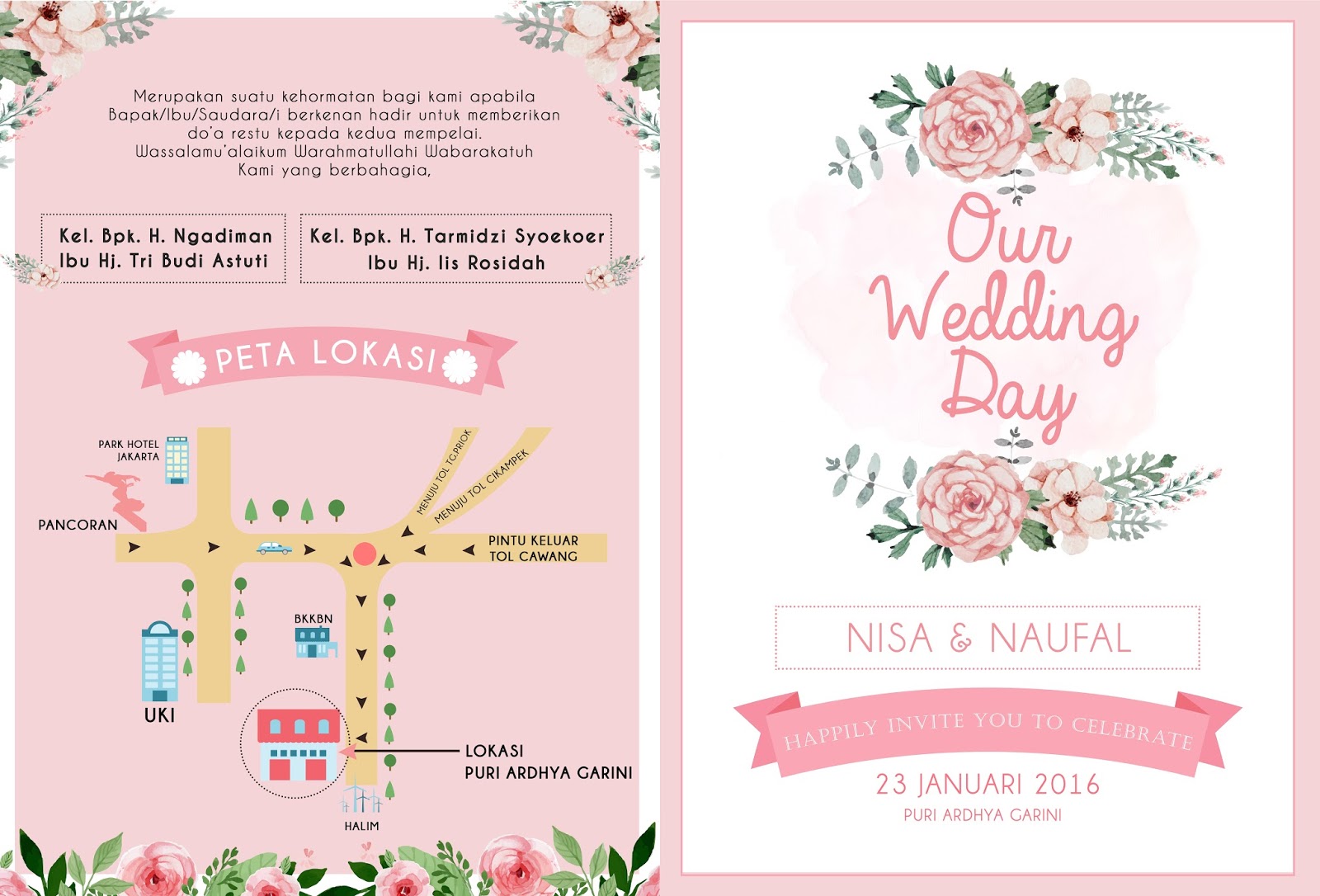 WEDDING REVIEW SERIES #4 UNDANGAN - SYM DESIGN - AGENDA NISA