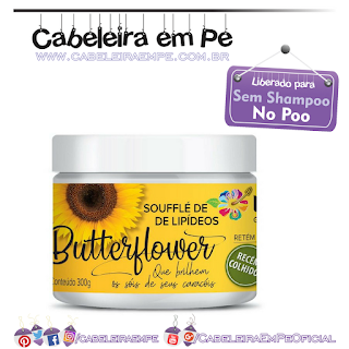 Máscara Butterflower (Soufflé de Lipídeos) - Kah-noa (No Poo)