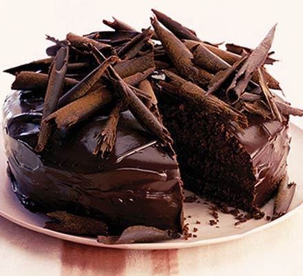 Dark Cocoa Powder chocolate cake