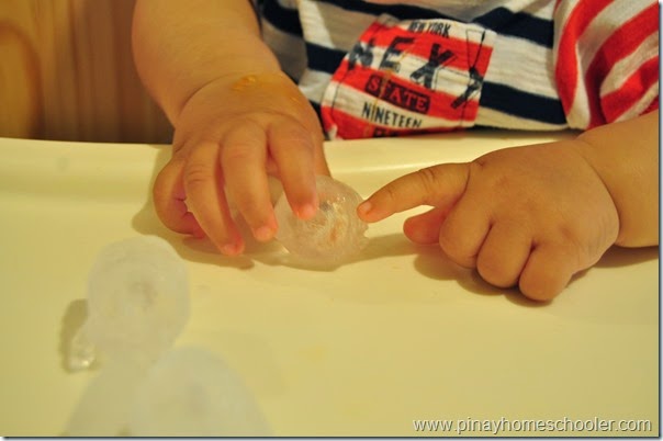 Ice Sensorial Play