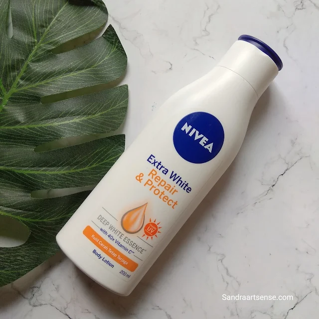 Sandraartsense.com: Review Nivea Extra White Repair & Protect Body Lotion