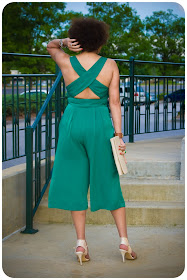 McCall's 7167 | The Criss Cross Back Culotte Jumpsuit! Erica B's DIY Style!