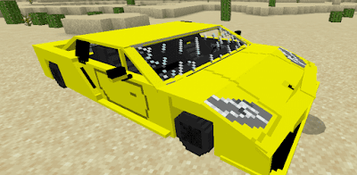 Lamborghini Addon Minecraft Java/Bedrock/Pocket Edition