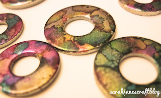 Alcohol Ink Washers