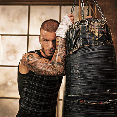 Celebrity: david beckham tattoo sleeve