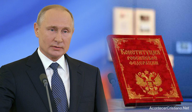 Vladimir Putin y Constitución de Rusia