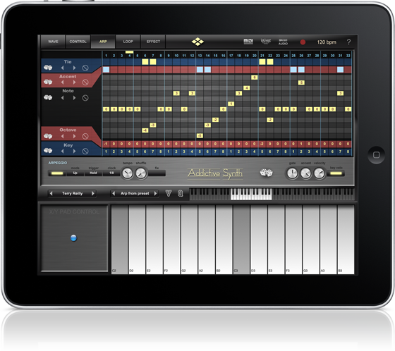 create music on the ipad