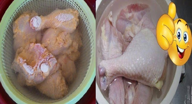 Coba Rendam Ayam  dengan Air Garam Sebelum Dimasak  