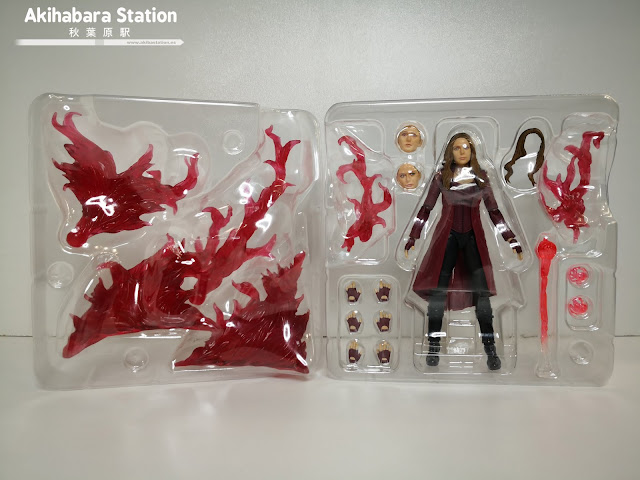 S.H.Figuarts Scarlet Witch + Efecto Energía Rojo de Avengers: Endgame - Tamashii Nations