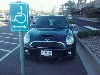 handicapped Timmaa car license plate