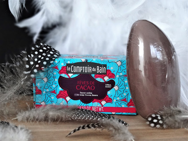 savon feves de cacao le comptoir du bain, avis savon feves de cacao le comptoir du bain, savon le comptoir du bain, edition limitee le comptoir du bain, savon au cacao, laboratoires gilbert