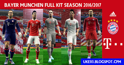 BAYER MUNCHEN FULL KIT SEASON 2016/2017 by uke313