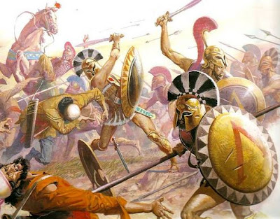 spartan hoplites, leonidas