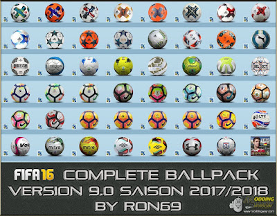 FIFA 16 Complete Ballpack 9.0 by Ron69