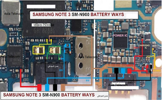 Samsung Note 3 N900 Battery connector jumper Solution Ways 