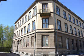 Oslo presque île du Bygdoy Norsk Folkmuseum maison urbaines musée folklorique