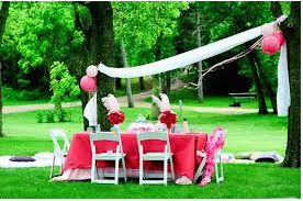 Ideas to decorate the garden for a children's party ~ Big Solutions