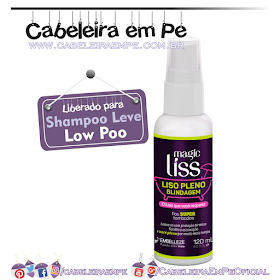 Leave In Liso Pleno Blindagem - Magic Liss (Low Poo)