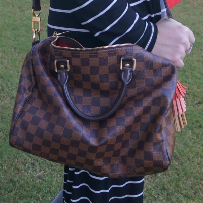 Louis Vuitton Speedy 30 Bandouliere Damier Ebene Review 