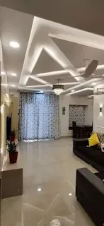 ديكورات سقف معلق سقف وحوائط جبس بورد ceiling