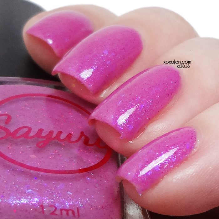 xoxoJen's swatch of Sayuri Nail Lacquer Nerf This!