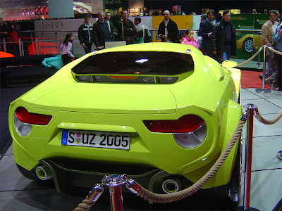 Green Cars Porsche Lancia Stratos Motor Show