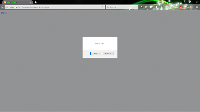 Cara Membuat Notifikasi Edit dan Delete Data di PHP dengan Sweet Alert