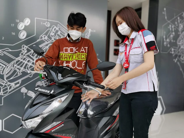 inden motor berhadiah honda