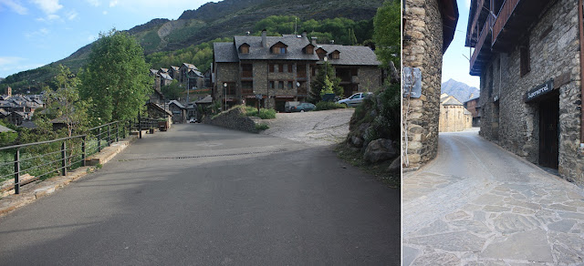 Ruta del Romànic de la Vall de Boí; carrers de Taüll